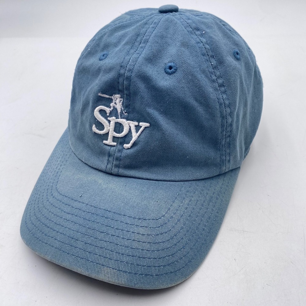 SPYGLASS HILL American Needle Pebble Beach Golf Hat Unisex Blue Cotton Strapback